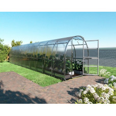 Siltumnīca KLASIKA SLIM 2x12m (24m2) ar 6mm polikarbonāta pārklājumu / gab
