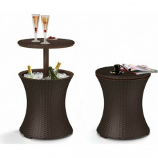 Dārza bārs Keter Cool Bar Rattan, brūns / gab