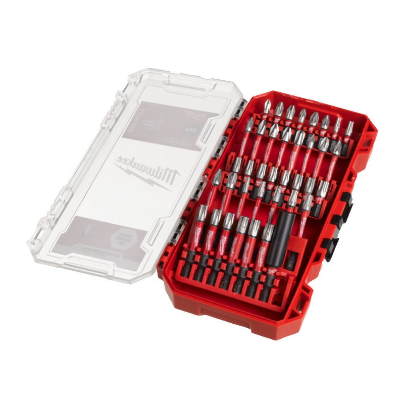 Milwaukee Accessories 38 daļīgs uzgaļu komplekts MILWAUKEE SHW
