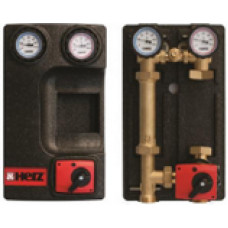 Sūkņu grupa ar 3-ceļu v.+NR bez sūkņa Dn 32, Kvs16