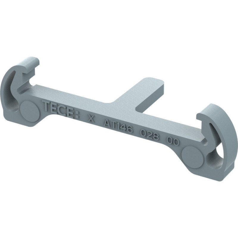 Tece drainline kājiņas restei Plate/Steel