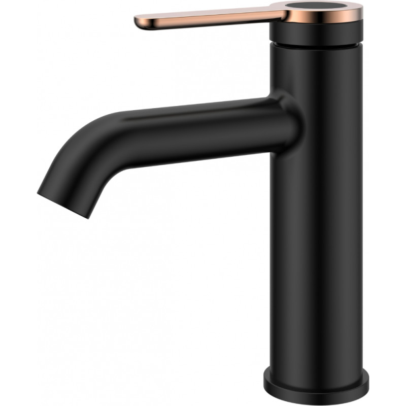 AB Jaucējkrāns izlietnes AB AMBER, melns/zelts