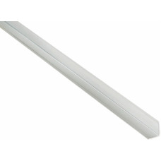Fibo L-veida līste, mazā - nobeigumiem, u.tml. - 12x15mm (alumīnija, 2400 mm)