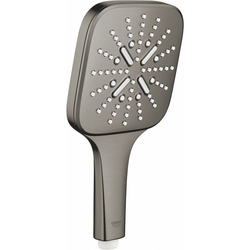 Grohe rokas duša Rainshower SmartActive Cube 130 III, 9,5l/min, brushed hard graphite