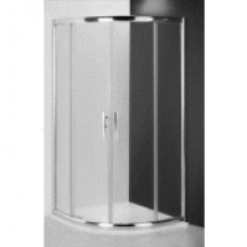 Roth dušas stūris PXR2N, 800x800 mm, h=2000, r=550, briliants/caurspīdīgs stikls