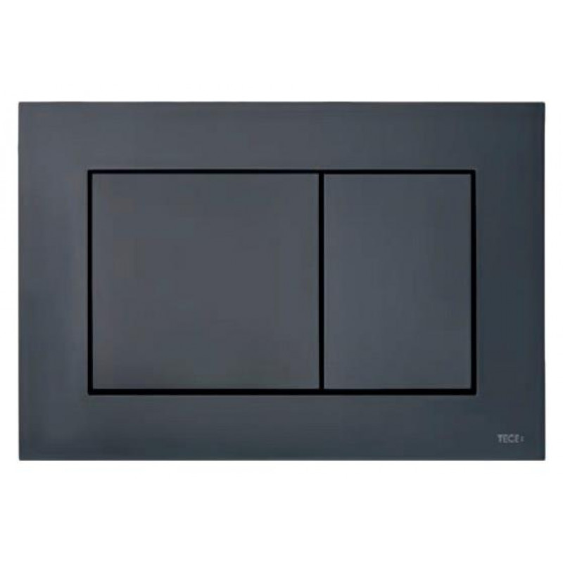 Tece taustiņš TECEnow duo, 220x150 mm, melns