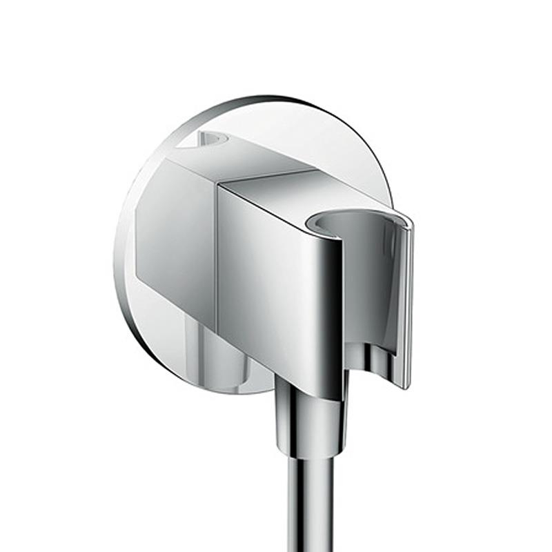 Hansgrohe dušas izvads ar dušas galvas turētāju Fixfit Porter Round, hroms