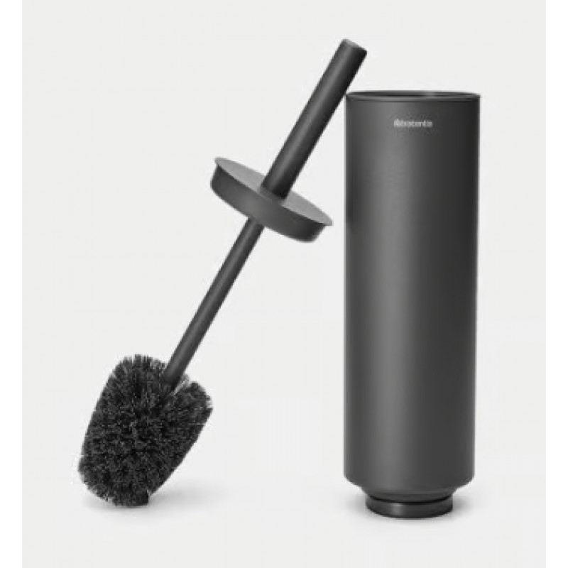 Brabantia tualetes poda birste ar turētāju MindSet, mineral infinite grey