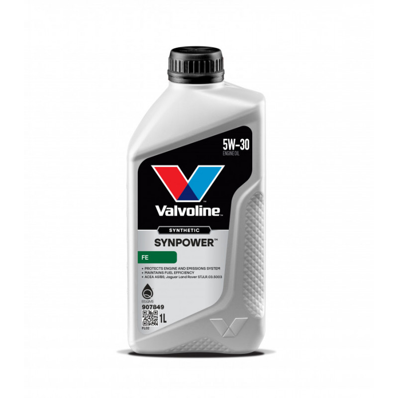 Valvoline Motoreļļa Synpower FE 5W30 1L, Valvoline