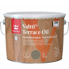 Tikkurila Valtti Terrace Oil Eļļa uz šķīdinātāja bāzes dārza mēbelēm un terasēm, ash grey 9L