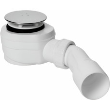 Plastbrno Sifons dušas EWNN542 50/40 Inox, zemais, 45°, 40/50mm