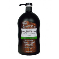 Naturaphy Šampūns dušas želeja 1000ml ar alveju vīr.
