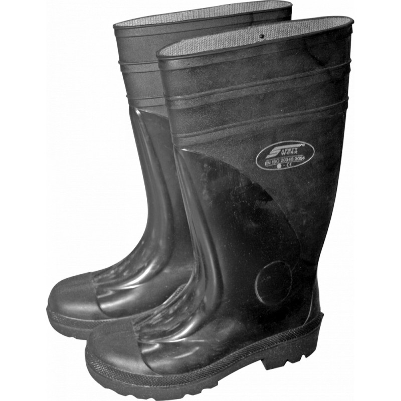 Fagum-Stomil Zābaki PVC S5 38cm 44 izm. mēt. zole, aizsargāts purngals