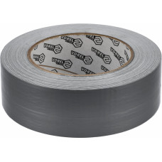 Vorel Līmplēve 38mm x 50m, VOREL, 75239, tekstila, pelēka