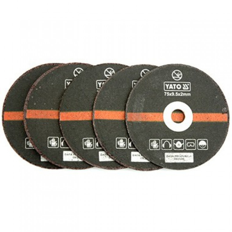Yato Griezējdisks metālam Ø 75mm (5gab.) YT-0994 YATO