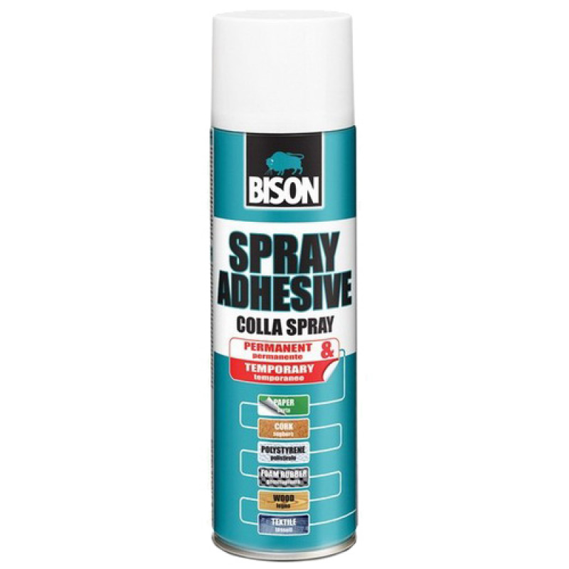 Bison Kontaktlīme Bison Spray Adhesive 200 ml - gab.
