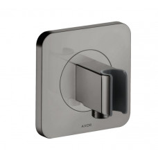 Hansgrohe dušas izvads ar turētāju Axor Citterio E Porter, polished black chrome