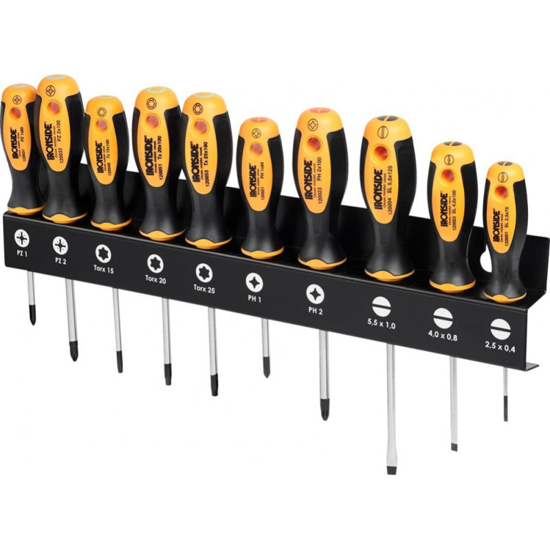 Ironside Skrūvgriežņu komplekts Ironside XL 10 gab. - gab.
