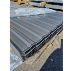 Metāla segums T14 R trapecveida, 0,45mm 2000x835mm PS RAL7024 Grafīta pelēks / gab