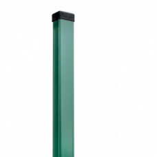 Žoga stabs 60x40x1700mm, 1,2mm, ZN+RAL7016 (pēleks) / gab