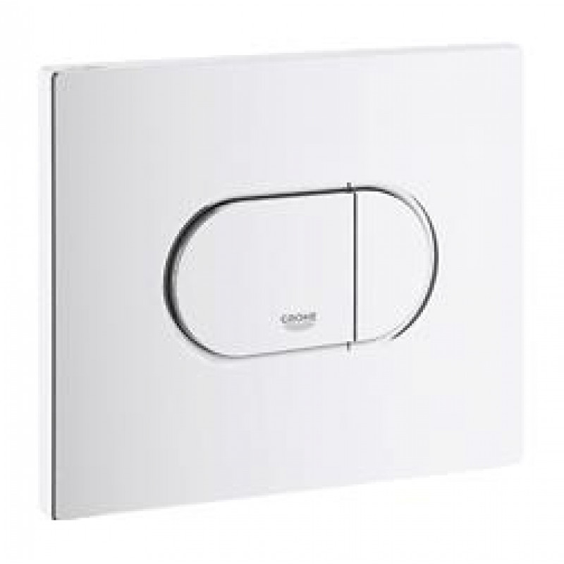 Grohe Arena Cosmopolitan Taustiņš, horizontāls, 156x197mm, balts