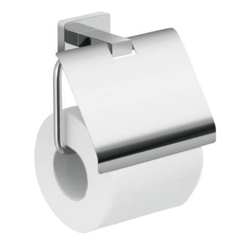 Gedy tualetes papīra turētājs Atena, ar vāciņu , hroms