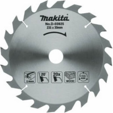 Makita Accessories Koka zāģripa MAKITA 235x30/25x2,4 mm 20T