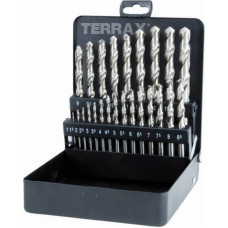 Ruko 25 daļu HSS urbju komplekts RUKO Terrax