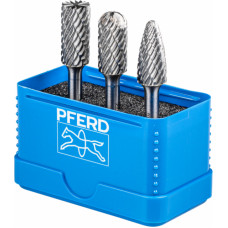 Pferd 3 daļu HM frēžu komplekts PFERD Allround 1414 12mm