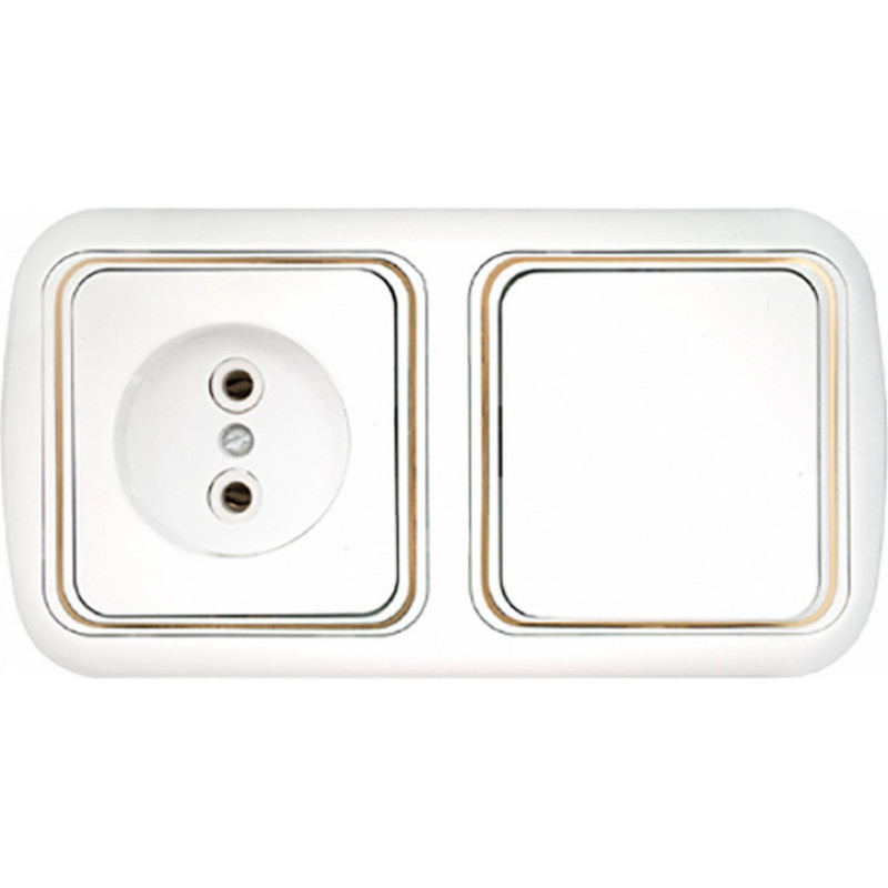 Bylectrica Elektriskais bloks HARMONY LUX, bez sazem., 1t., BYLECTRICA