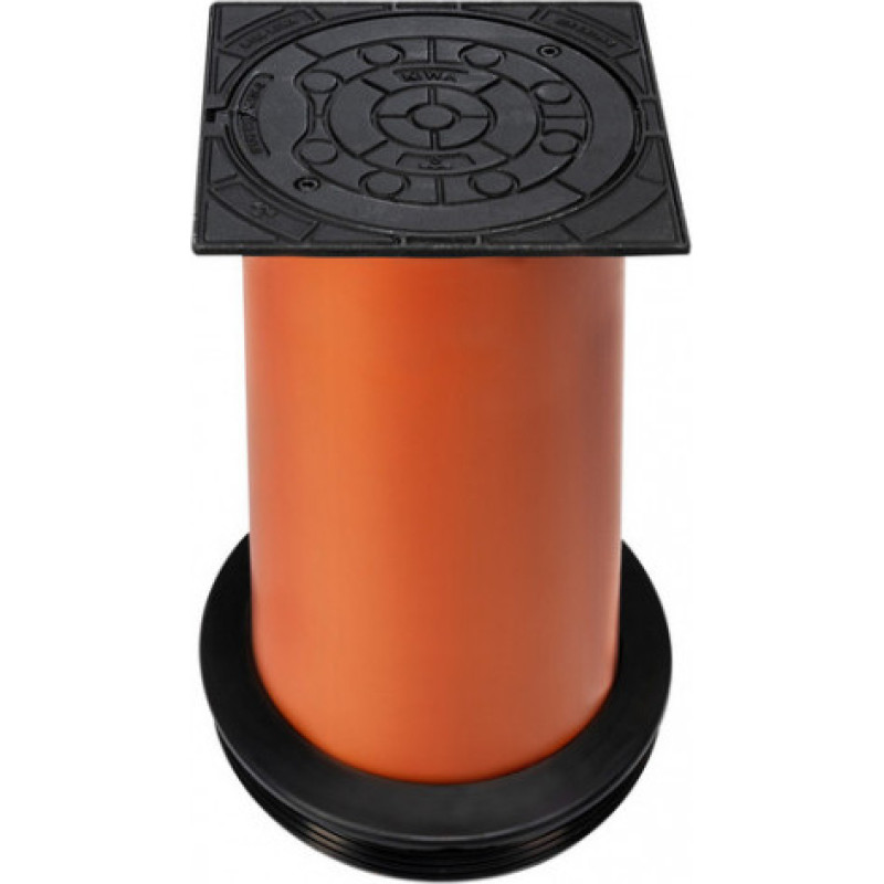 Ostendorf Četrkantīgs rāmis un slēgts  vāks ar teleskopu dn315, H=650mm, B125. ar manžeti 315/400