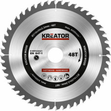 Kreator Zāģa ripa kokam 210x30x2.2mm, 48 zobi Kreator