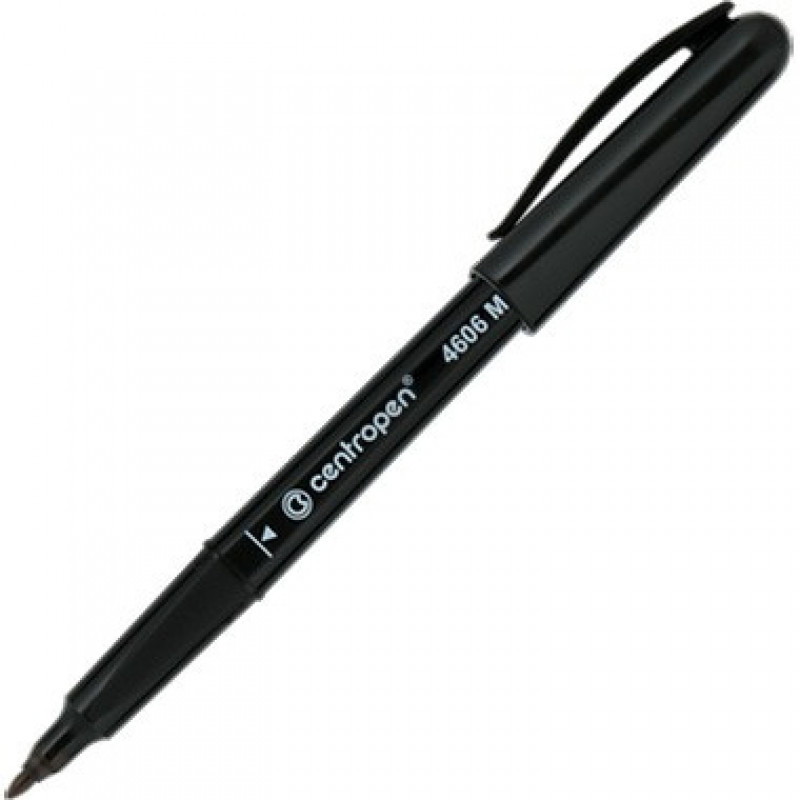 Centropen Marķieris CD, DVD, BD matricām, apaļš, Ø1mm, melns