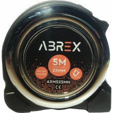 Abrex Mērlente 5mx25mm, ar magnētu ABREX