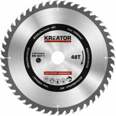 Kreator Zāģa ripa kokam 250x30x3.0mm, 48 zobi Kreator