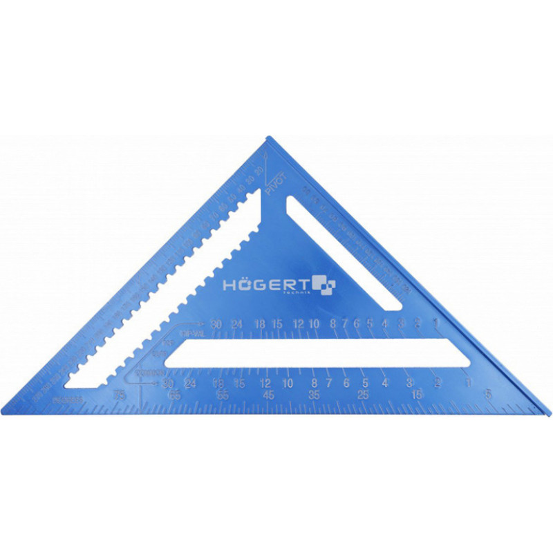 Hogert Galdnieka trijstūris 300mm, alumīnija HT4M214 HOGERT