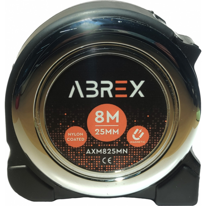 Abrex Mērlente 8mx25mm, ar magnētu ABREX