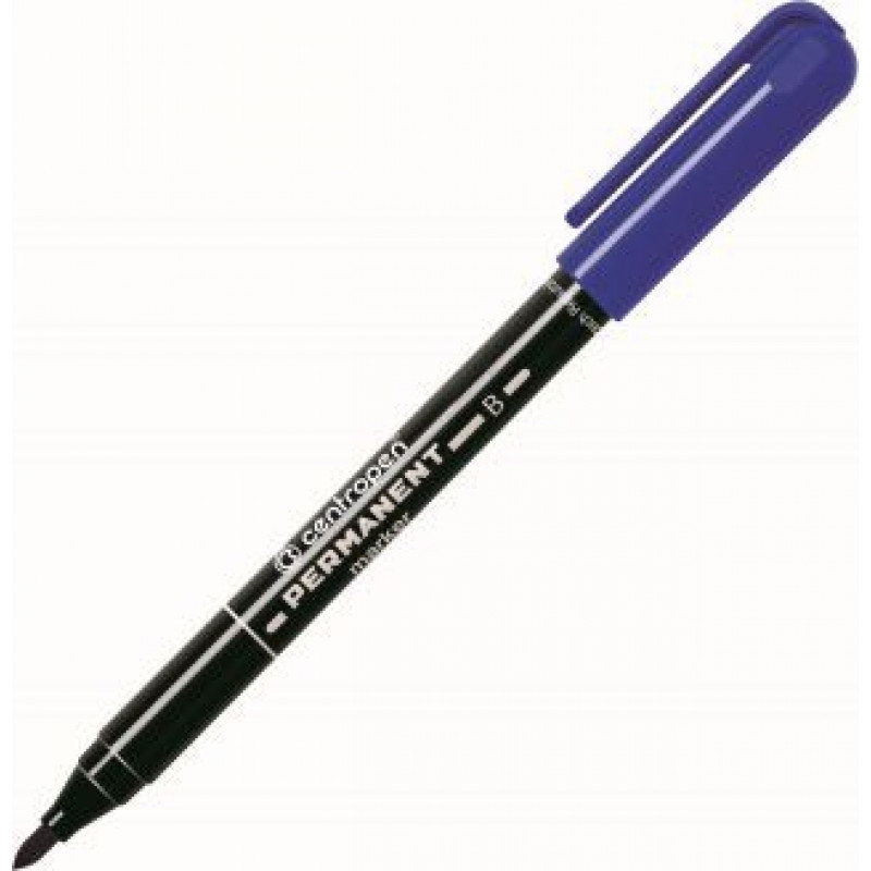 Centropen Marķieris, permanentais, apaļš, Ø2mm, sarkans