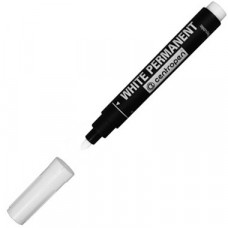 Centropen Marķieris, permanentais, apaļš, Ø2.5mm, balts