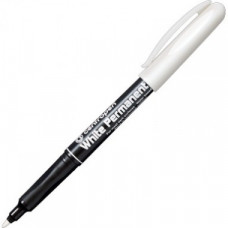 Centropen Marķieris, permanentais, apaļš, Ø1.2mm, balts