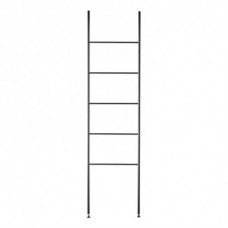 Aquanova dvieļu turētājs - trepes Icon, 450 mm, h=1750 mm, melns
