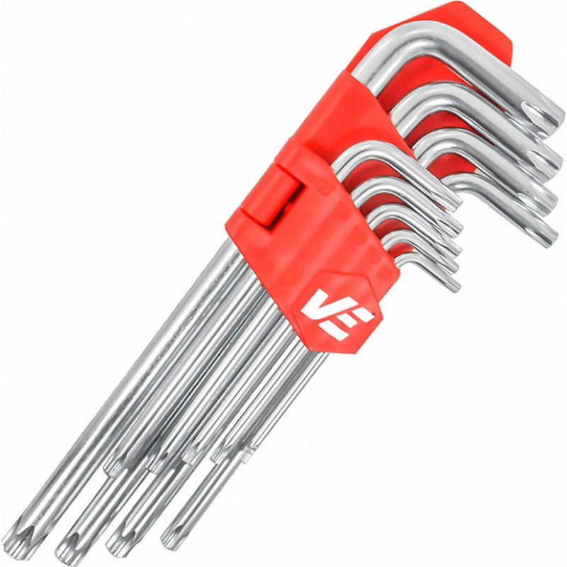 Verke Zvaigznīšu atslēgu komplekts TORX 10-50 (9gab.); V35502 VERKE