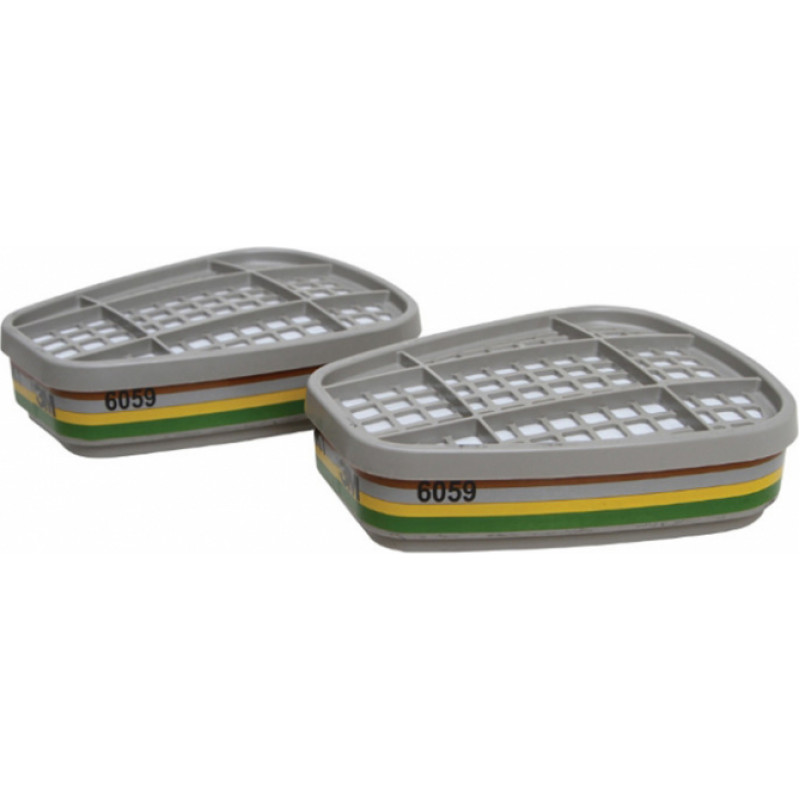 3M Gāzu tvaiku filtrs (2gab.) 6059 ABEK1 3M