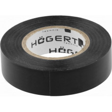 Hogert Izolācijas lente 19mm x 20m melna PVC HT1P281 HOGERT