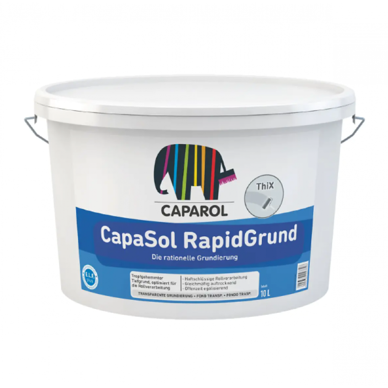 Caparol CapaSol RapidGrund Īpaša, dziļas iedarbības, nepiloša grunts 10L