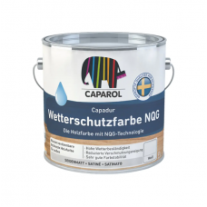 Caparol Capadur Wetterschutzfarbe NQG Pašattīroša krāsa koka fasādēm ārdarbiem B1 2.4L