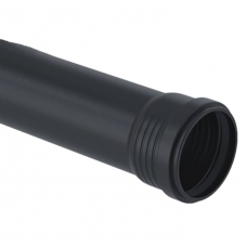 Geberit Silent-Pro Skaņu slāpējoša kanalizācijas caurule ar uzmavu, D50mm, 0.5m
