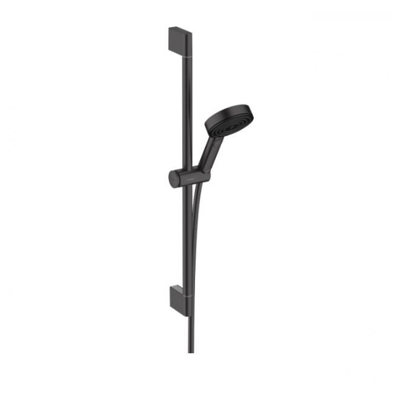 Hansgrohe rokas dušas komplekts Pulsify Select 105 3jet Relaxation, 650 mm, EcoSmart, matēts melns