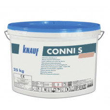 Knauf Conni S Dekoratīvais silikona apmetums, biezpiens, bāze B, 1.5mm, 25kg