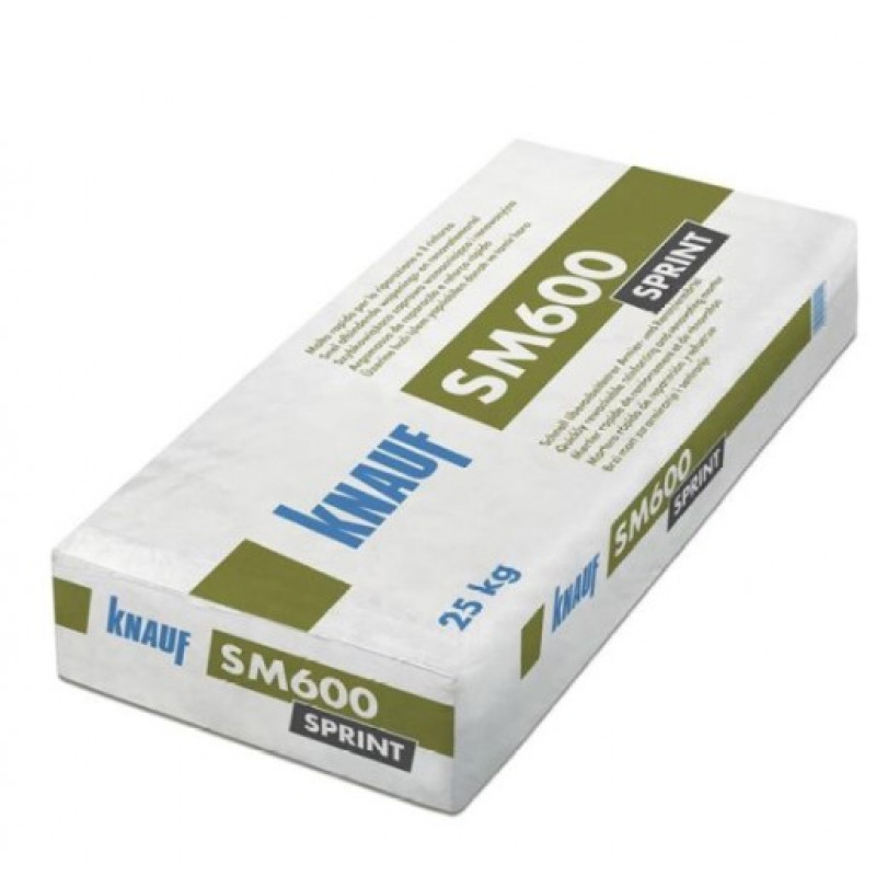 Knauf SM600 Sprint Ātri apstrādājama armēšanas java, remontjava, 25kg